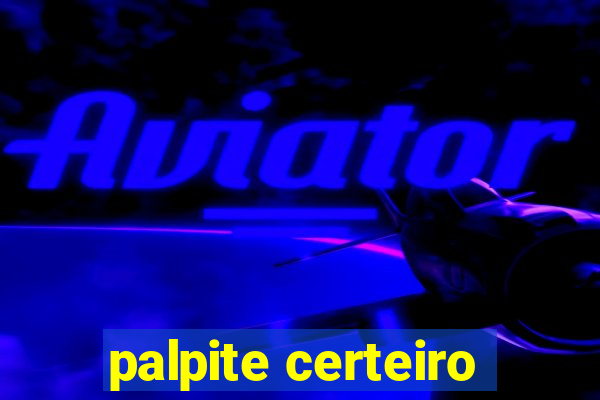 palpite certeiro